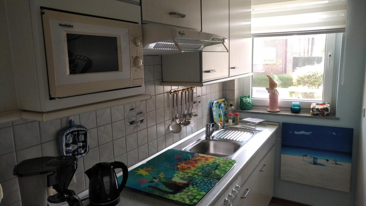 Haus Tertius - Strand- Und Hafennahe Ruhige Ferienwohnung Büsum Kültér fotó