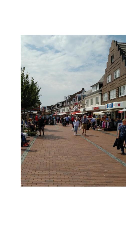 Haus Tertius - Strand- Und Hafennahe Ruhige Ferienwohnung Büsum Kültér fotó
